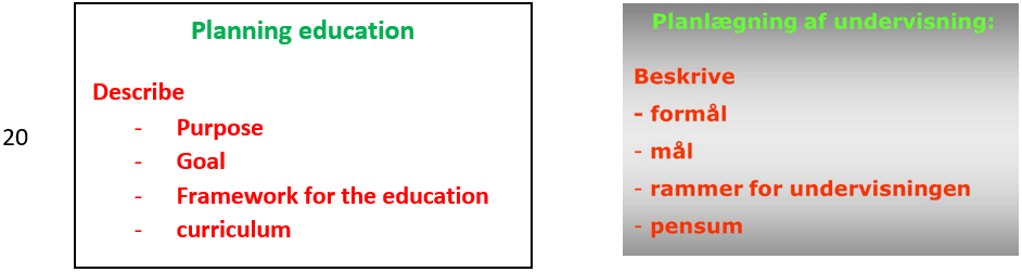 teaching notes